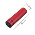 thumbnail image 2 of PAVEOS Cups for Kitchen Clearance Sale Vacuum Cup with Smart Temperature Display,Tactile Sensation Display Temperature 304 Stainless Steel Insulation Cup red-d, 2 of 5
