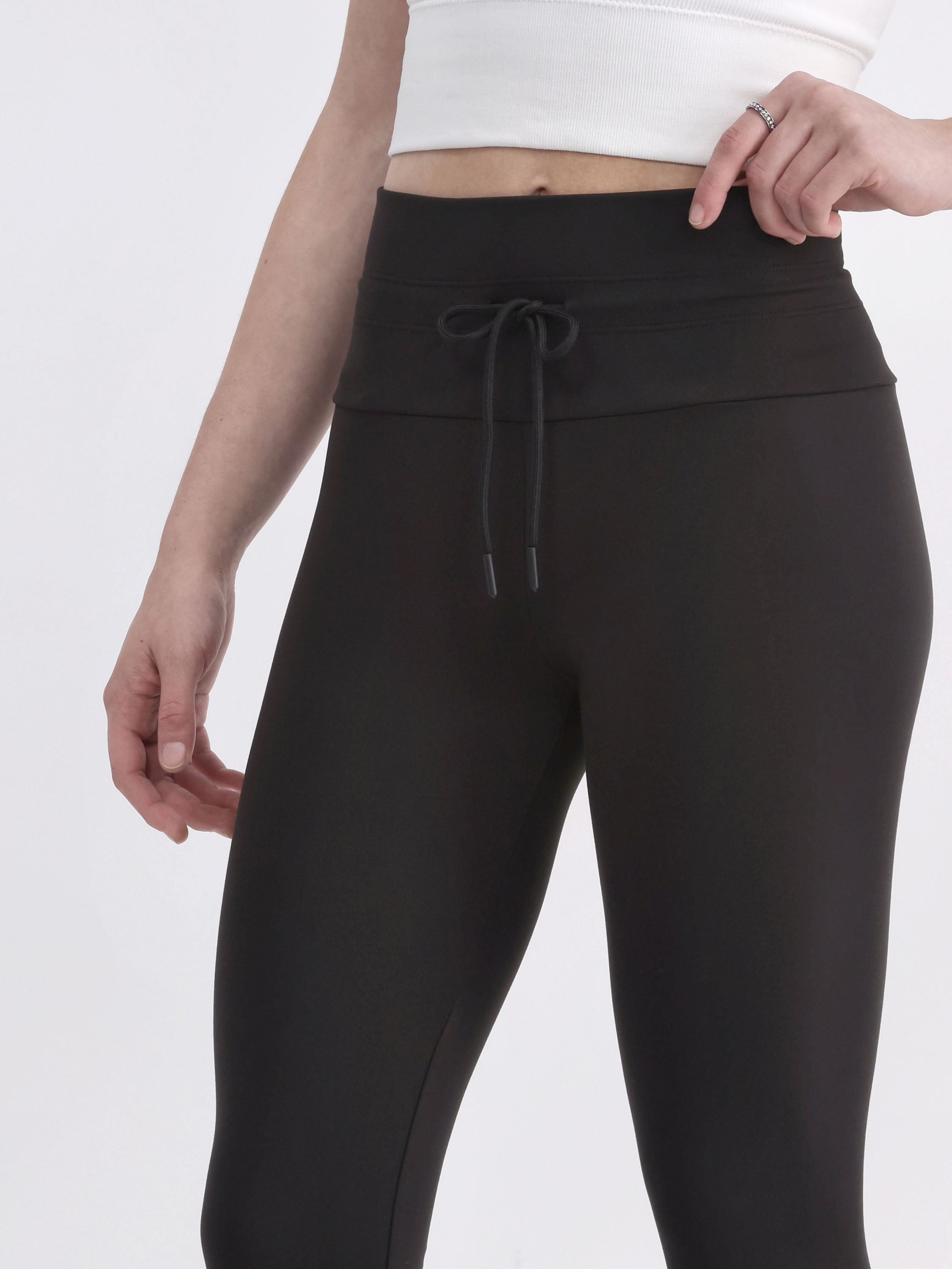 No Boundaries Tie Front Leggings, Women's
