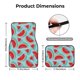 thumbnail image 5 of Fotbe Watermelon Juego de 4 Tapetes para Auto con Estampado – Alfombrillas de Goma Reforzada, Diseño Antideslizante, Protección para Todo el Año – Vehículos, Autos, Camionetas y SUVs, 5 of 7