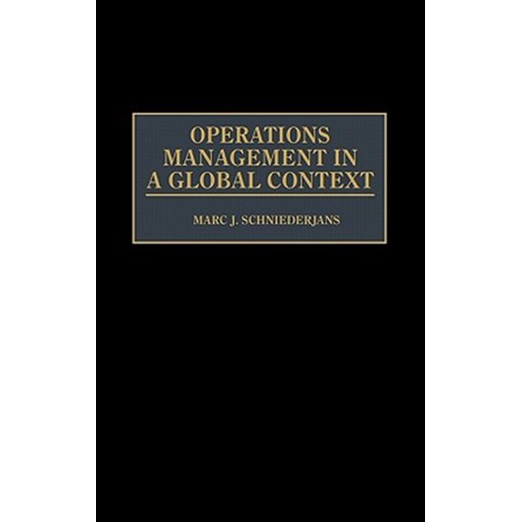 Pre-Owned Operations Management in a Global Context, (Hardcover)
