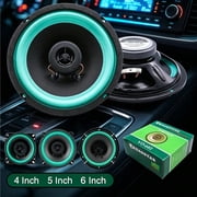 4/6.5 Inch Universal Car Coaxial Speakers HiFi Automotive Audio Full Range Frequency Subwoofer Enhanced Car Stereo Sound