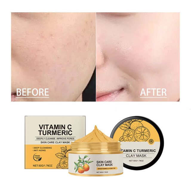 Fiudx Mascarilla de Barro, Mascarilla Purificante de Arcilla Rosa, Mascarilla Calmante de Barro Volcánico, Mascarilla Natural para Minimizar Los Poros, Rutina Semanal de Cuidado de La Piel, Todo Tipo