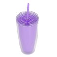 thumbnail image 2 of Vaso De Doble Pared Con Tapa De Vaso De Paja Para Botella De Agua, 750 Ml, 2 of 7