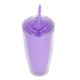 thumbnail image 2 of Agua De Gran Capacidad De La Paja 750ml De La Tapa Del Vaso De La Pared Doble, 2 of 7