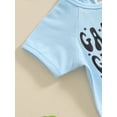 thumbnail image 6 of Gupgi Baby Shorts Set Short Sleeve Cartoon Print T-Shirt and Shorts Newborn Baseball Outfits, 6 of 9