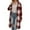 Wine, variant on JHHLSF Women Plaid Shacket Jacket Long Flannel Shirt Lapel Button Down Blouses Tops Tartan Trench Fall Coat with Pockets Dark Green,S