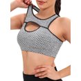 thumbnail image 2 of YouLoveIt Sports Bra for Women Workout Yoga Bra Crop Tops Padded Yoga Bra Racerback Sports Bra Running Gym Yoga Tops Tank Activewear Sports Bras Fitness Sports Bras, 2 of 8
