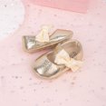 thumbnail image 5 of Yoyauz Baby Girl Mary Jane Shoes Anti Slip Rubber Sole Ballet Slippers Princess Dress Wedding Shoes Newborn Kids Shoes Toddler Shoes（0-12 Month）, 5 of 9