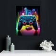 thumbnail image 4 of GOSMITH  Gaming Controller Wall Art Game Wall Decor, Retro Video Game Art Posters Cool Game Handle Canvas Prints for Gamers Girls' Accessories and Boys' Gaming Bedroom Decor, 4 of 4