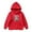 Red, variant on 2025 Merry Christmas Cropped Pullover Hoodie for Kids Unisex Long Sleeve Oversized Sweater Shirt Tops Long Sleeve Crewneck Casual Going Out Tops