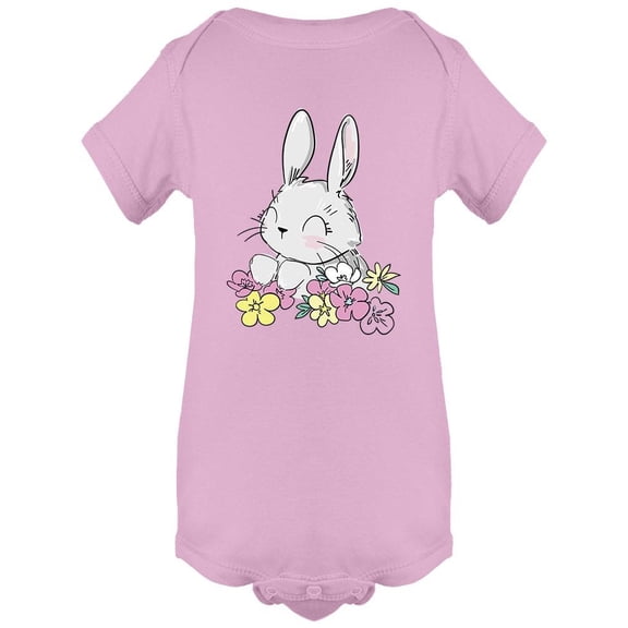 Happy Rabbit Bodysuit Infant -Image by Shutterstock, Newborn