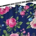 thumbnail image 3 of Pioneer Flower Floral Print Pattern Shower Curtain 36"x72" ,Bathroom Decorative Shower Curtains Set with 12 Hooks,Modern Waterproof Washable Shower Curtain, 3 of 6