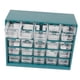 thumbnail image 3 of Organizador de herramientas pequeño, armario para manualidades, resistente y de alta fiabilidad, versátil, con 25 cajones y tornillos para el hogar y Verde oscuro, 3 of 8