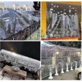 thumbnail image 5 of Industrial Tarpaulin Clear Tarp With Eyelets, 0.35mm Waterproof Plastic Clear Tarpaulin, Durable Pvc Roof Sheet Cover-2x2m, 5 of 5