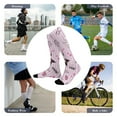 thumbnail image 5 of Kuromi And My Melody Compression Socks For Women And Men Support Knee High Socks For Running Hiking Athletic Nursing, 5 of 7