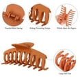 thumbnail image 3 of Jumbo Hair Claw Clips,Cehomi Large Matte Strong Hold Non-slip Jaw Hair Clips,Hair Barrettes for Styling,Trend Accessories (12 Piece), 3 of 7