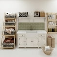 thumbnail image 6 of AmGood 18" Width x 24" Length | Stainless Steel Wall Shelf | Square Edge | Metal Shelving | Heavy Duty | Commercial Grade | Wall Mount | NSF Certified, 6 of 7