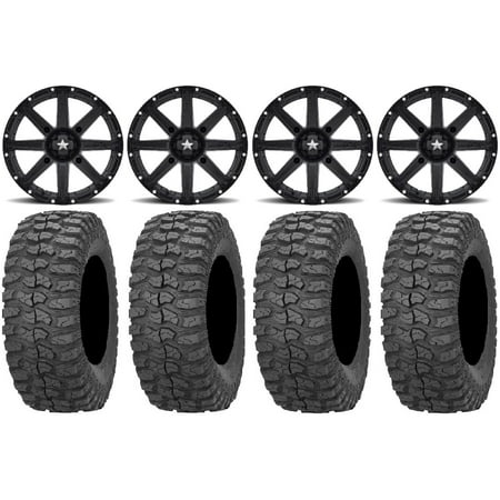 MSA Black Clutch 14 UTV Wheels 30 Rock-A-Billy Tires Polaris RZR XP 1000 / PRO XP / Ranger XP 900/1000 MSA Black Clutch 14 UTV Wheels 30 Rock-A-Billy Tires Polaris RZR XP 1000 / PRO XP / Ranger XP 900/1000
