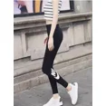thumbnail image 4 of Pantalones Nike de algodón originales para mujer, nuevos pantalones de yoga y fitness, mallas casuales para correr, pantalones de entrenamiento de nueve puntos 806928-010, 4 of 5