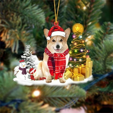 

Gaiseeis Dog Listing Christmas Ornaments Christmas Tree Pendants Hanging Tags Decoration I