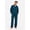 Nautical Navy, variant on Jaclyn Men's Matching Family Pajamas Plaid Bear Print Top and Pants Set, 2 Piece, Sizes S-3XL