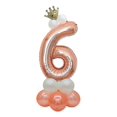 thumbnail image 2 of Number 6 Foil Helium Foil And Wreath S, -dimensal Base, 2 of 5