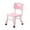 Pink, variant on UNICOO® Kids Chair, Children Classroom Chair Suitable for Family Classroom/Preschool/Daycare/Playroom, Adjustable Height Toddler Chair (Gray, Set of 2)