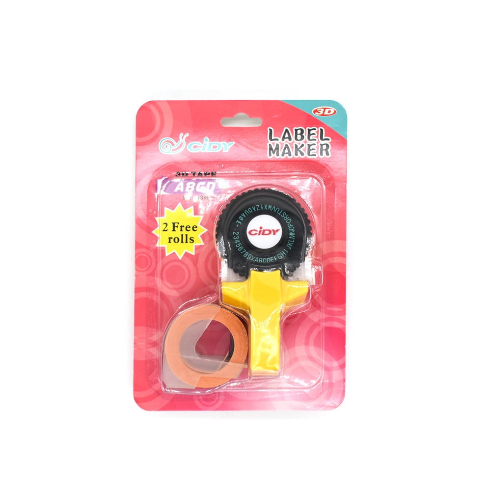Embosser Tape Home 3D Embossing Label Maker Typewriter Printer DIY