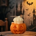 thumbnail image 3 of Halloween Candles Decorative Pumpkins Scented Wax for Home Living Room Bathroom Festive Celebrations and Holiday Parties, 3 of 4