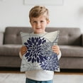 thumbnail image 4 of Leojiow Elegant Colored Throw Pillows Farmhouse Outdoor For Home Living Room Sofa Couch Bed Modern Floral Linen Square Cushion Set Of 2 One Size Utility, 4 of 5