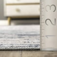 thumbnail image 5 of nuLOOM Analeia SplashGuard Machine Washable Area Rug, 4' x 6', Analeia Blue, 5 of 7