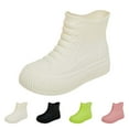 thumbnail image 4 of NOKIO Women'S Ankle Rain Boots Waterproof Short Rubber Rain Boots For Women Women's Rain Slip Casual Shoes Short Ankle Boots Outdoor Fashion Women's Casual Shoes Women'S Colorful Rain Boots, 4 of 6