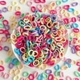 thumbnail image 4 of 100PCS Colorful Basic Nylon Ealstic Hair Ties for Girls Children Ponytail Hold Scrunchie Rubber Band Kids Basic Hair Accessories, 4 of 8