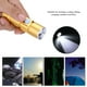 thumbnail image 4 of Mini linterna LED portátil USB, proyector, para senderismo, acampada, al aire libre, color dorado, 4 of 8