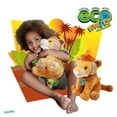 thumbnail image 3 of EcoBuddiez – Lion by Deluxebase Large 12in Plush Toy Made from Recycled Bottles Eco-Friendly Gift, 3 of 4