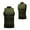 Army Green, variant on Mens Mock Turtleneck Tank Tops Quick Dry Sports Fitness Tops Sleeveless Compression Shirt Sports Base Layer Tank Top