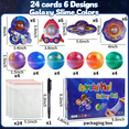thumbnail image 5 of Stretchy Slime Capsule Balls Galaxy Style Sensory Toy Set for Kids, 5 of 8