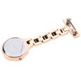 thumbnail image 4 of Enfermera Doctor Fob Broche Solapa Colgante Reloj de bolsillo Pernos de cuello de de imitación Oro rosa negro Sunnimix reloj de bolsillo, 4 of 8
