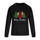 thumbnail image 3 of Sudadera con capucha para hombre, informal, con estampado navideño, de manga larga, tipo blusa, 3 of 5