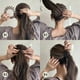 thumbnail image 4 of Pinzas para el pelo con forma de nido de pájaro, pinzas para el pelo, soporte para cola de caballo, bucles para el pelo geométricos vintage para mujeres y niñas, 4 of 12