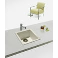 thumbnail image 3 of Houzer Quartztone 16 in Cloud Granite Composite Dual Mount Topmount or Undermount Single Bowl Bar Sink - E-100 CLOUD, 3 of 7