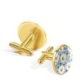 thumbnail image 3 of Daisy Elegant Stainless Steel Cufflinks Set Ideal for Formal Attire and Special Occasions, 3 of 6