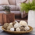 thumbnail image 4 of Bolas decorativas para rellenar cuencos, orbes ANDALUCA, color blanco y crema, 4 of 5