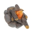 thumbnail image 1 of WEUVEB Realistic Dark Grey Resin Fake Fire Campfire Model for Home Decoration, 1 of 5