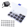 thumbnail image 3 of Noref Bullet Rivet,200Pcs Rivet Punk Nail Snap Fastener Tool Kit Zinc Alloy DIY Leather Craft Press Studs,DIY Tools, 3 of 8