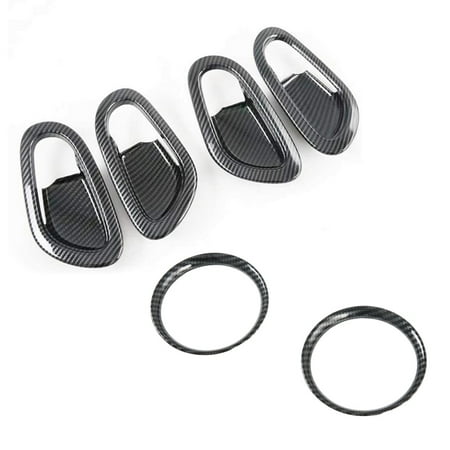 

for Navara NP300 2016-2021 Door Handle Bowl Protector Cover & Front Conditioner AC Outlet Vent