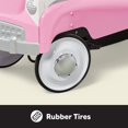 thumbnail image 5 of Kid Trax Toddler Classic Pedal Car, Kids 3-5 Years Old, Max Weight 59 lbs, Durable Steel, Large, Pink, 5 of 6