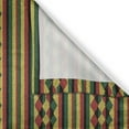 thumbnail image 3 of Ambesonne Kente Pattern Kitchen Curtains, Colorful African, 55"x39", Multicolor, 3 of 3