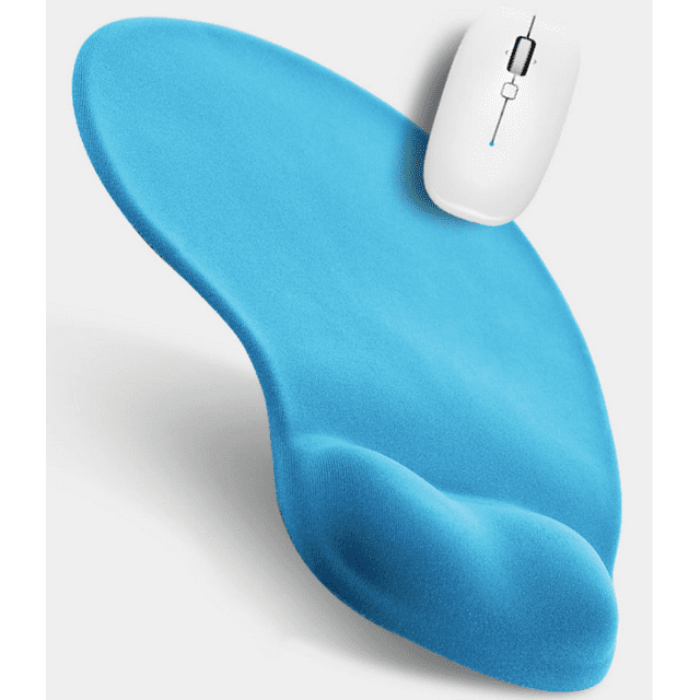 Silicone Slow Rebound Memory Wrist Rest Mouse Pad with Wrist Support for Computer Laptop Gel Comfort Hand Pillow Pad