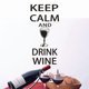 thumbnail image 2 of Adhesivo de pared Keep Calm and Drink Wine (PVC, 28 x 58 cm), 2 of 4